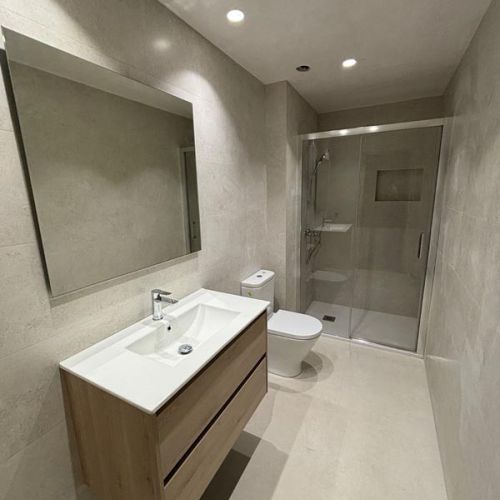 Baño cómodo y práctico